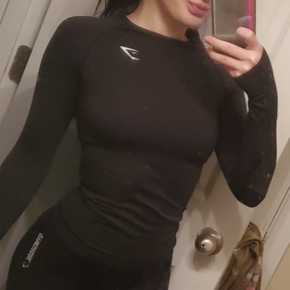 Gymshark black long sleeve